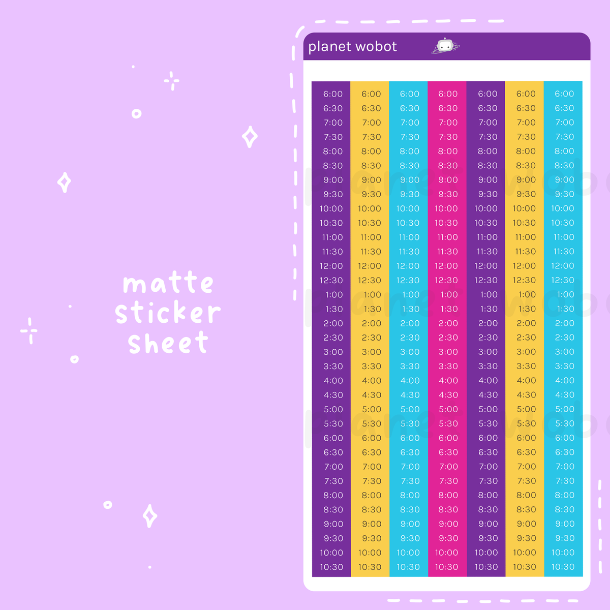 Retro Arcade Daily Layout Stickers | Hush Planner