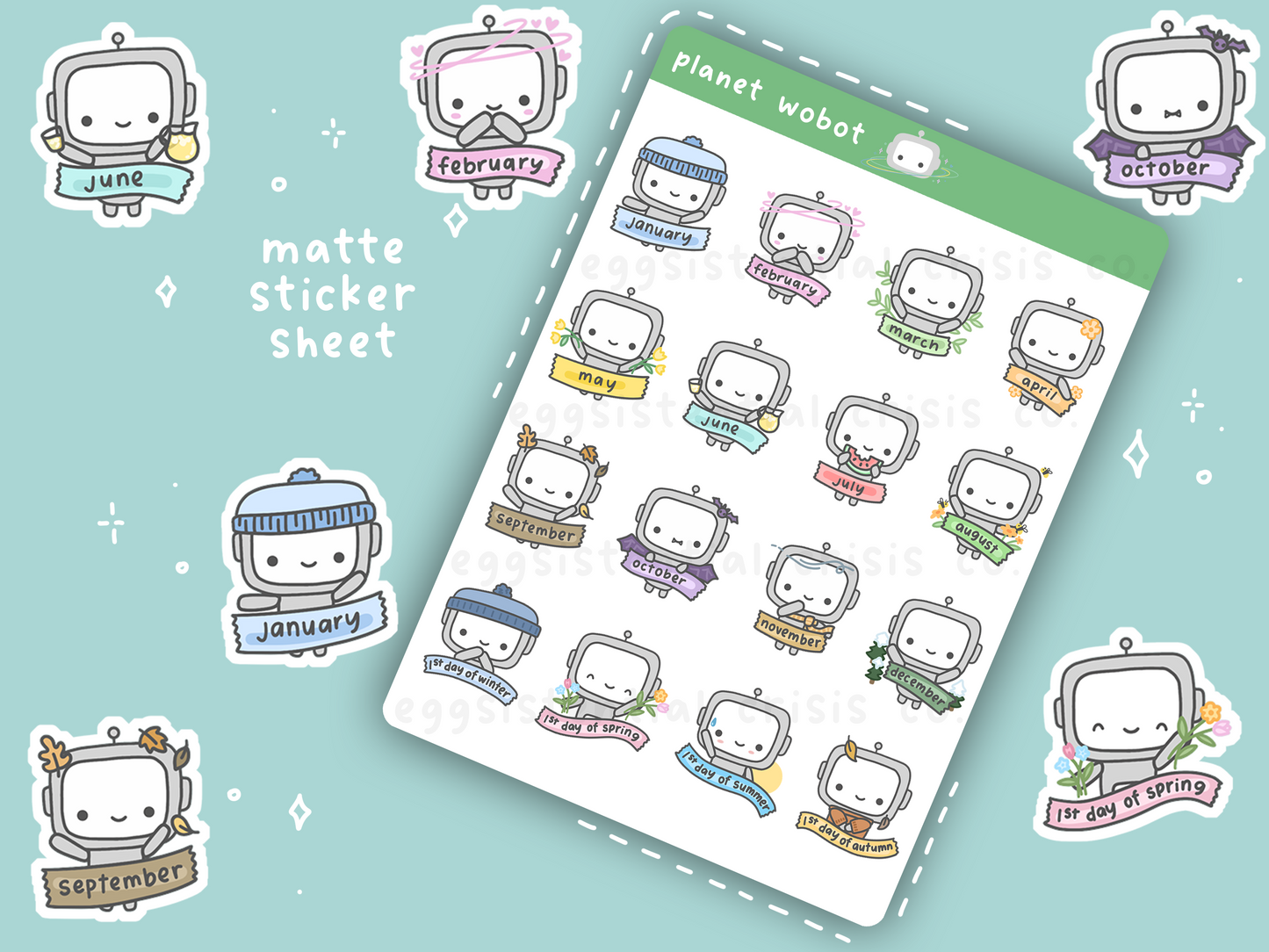 Months & Seasons Wobots - PW10