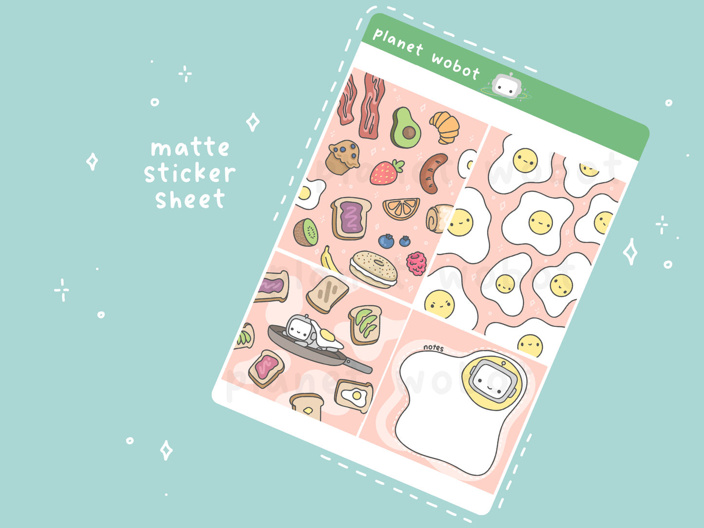 Breakfast Buffet Pattern Panels | PW26