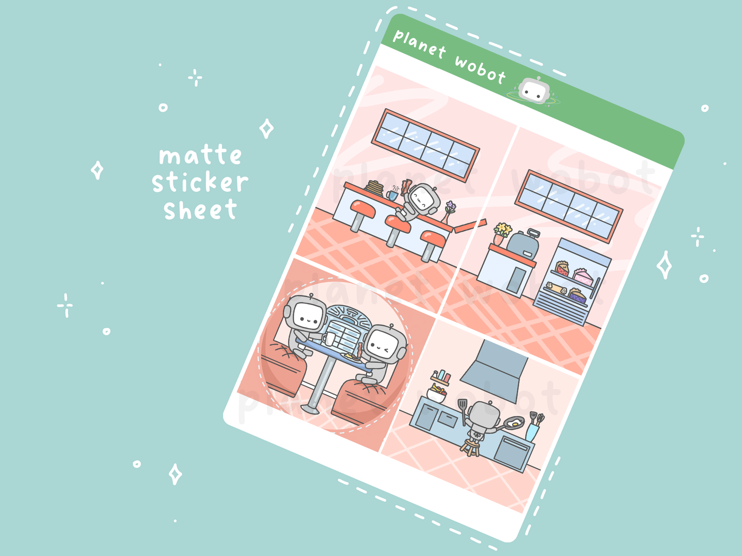Wobot's Diner Panels | PW27
