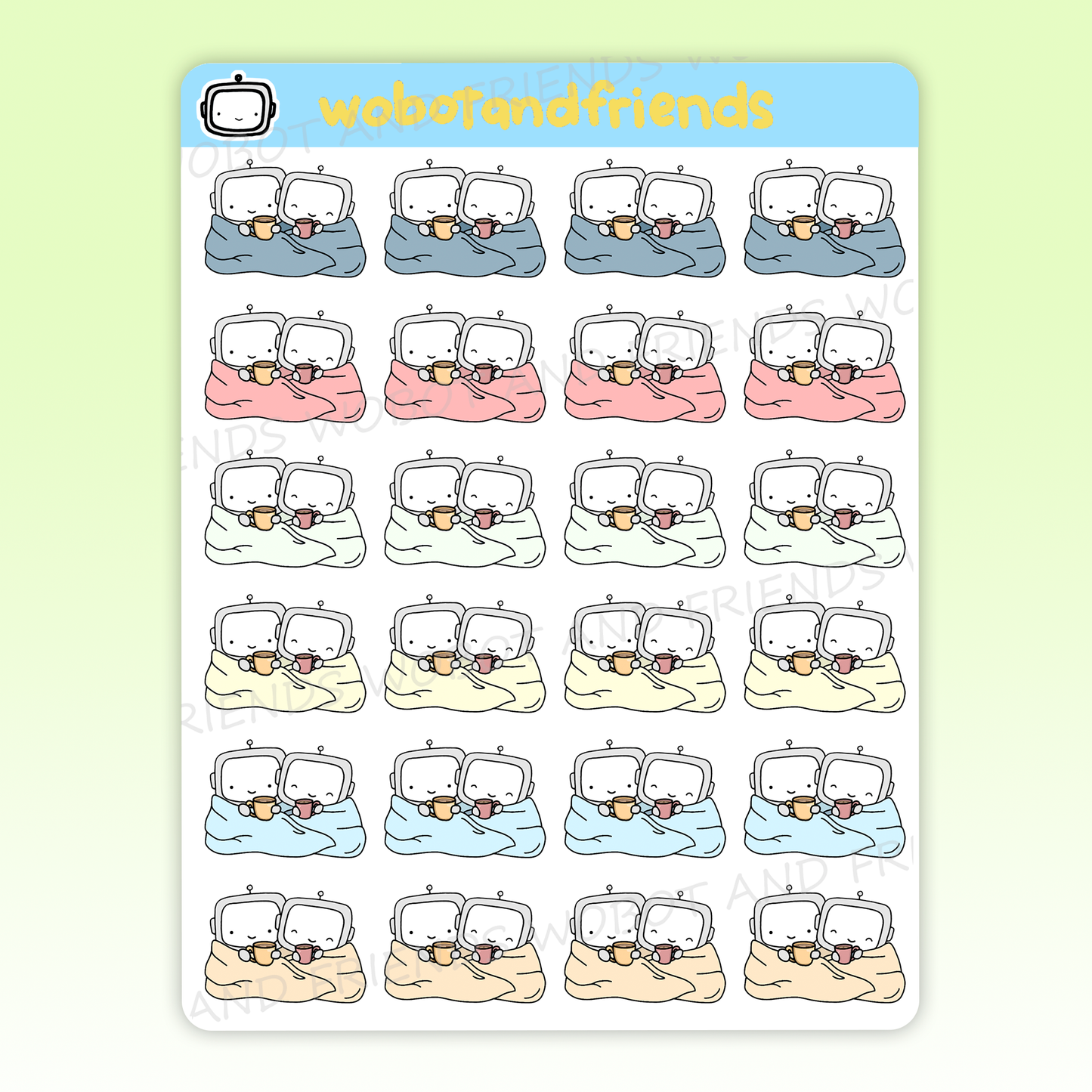 Coffee Snuggle Wobots - C31