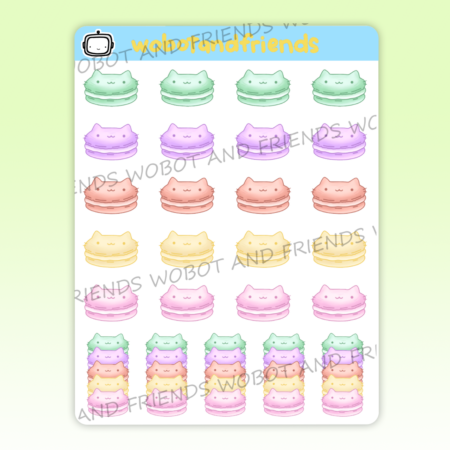 Cat Macarons - N11
