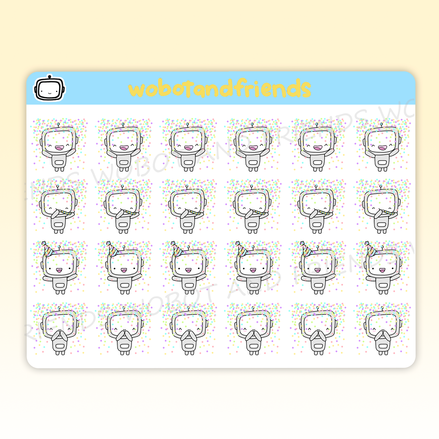 Confetti Wobots - A20