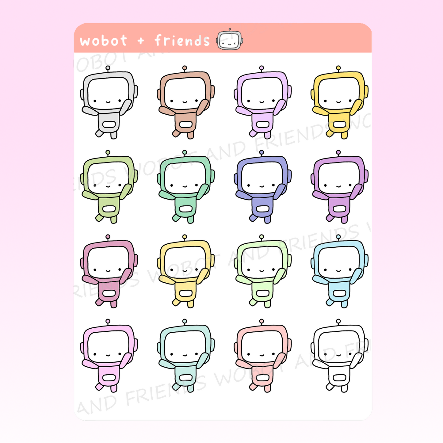 Colorful Wobots - A43