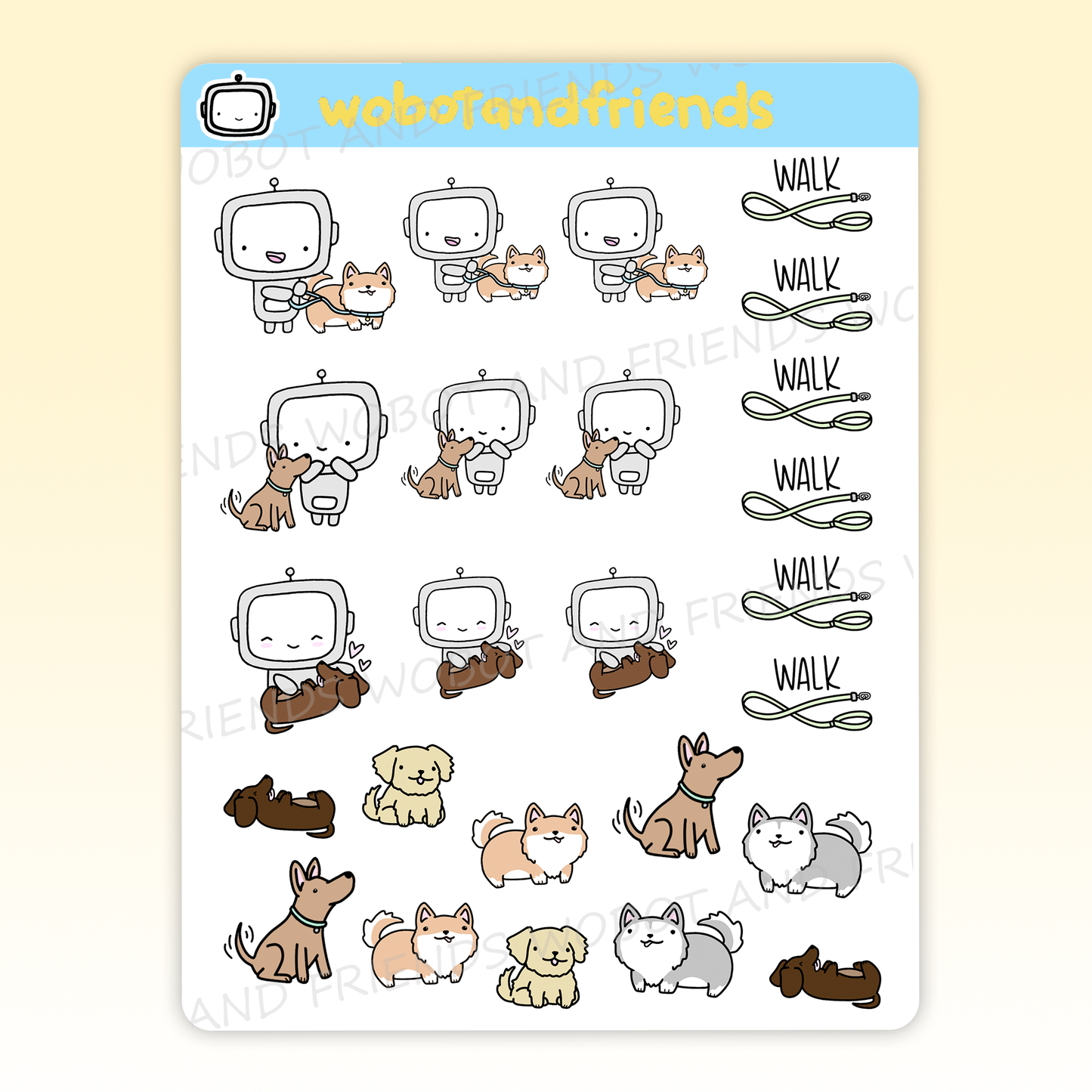 Dog Lover Wobots - C16