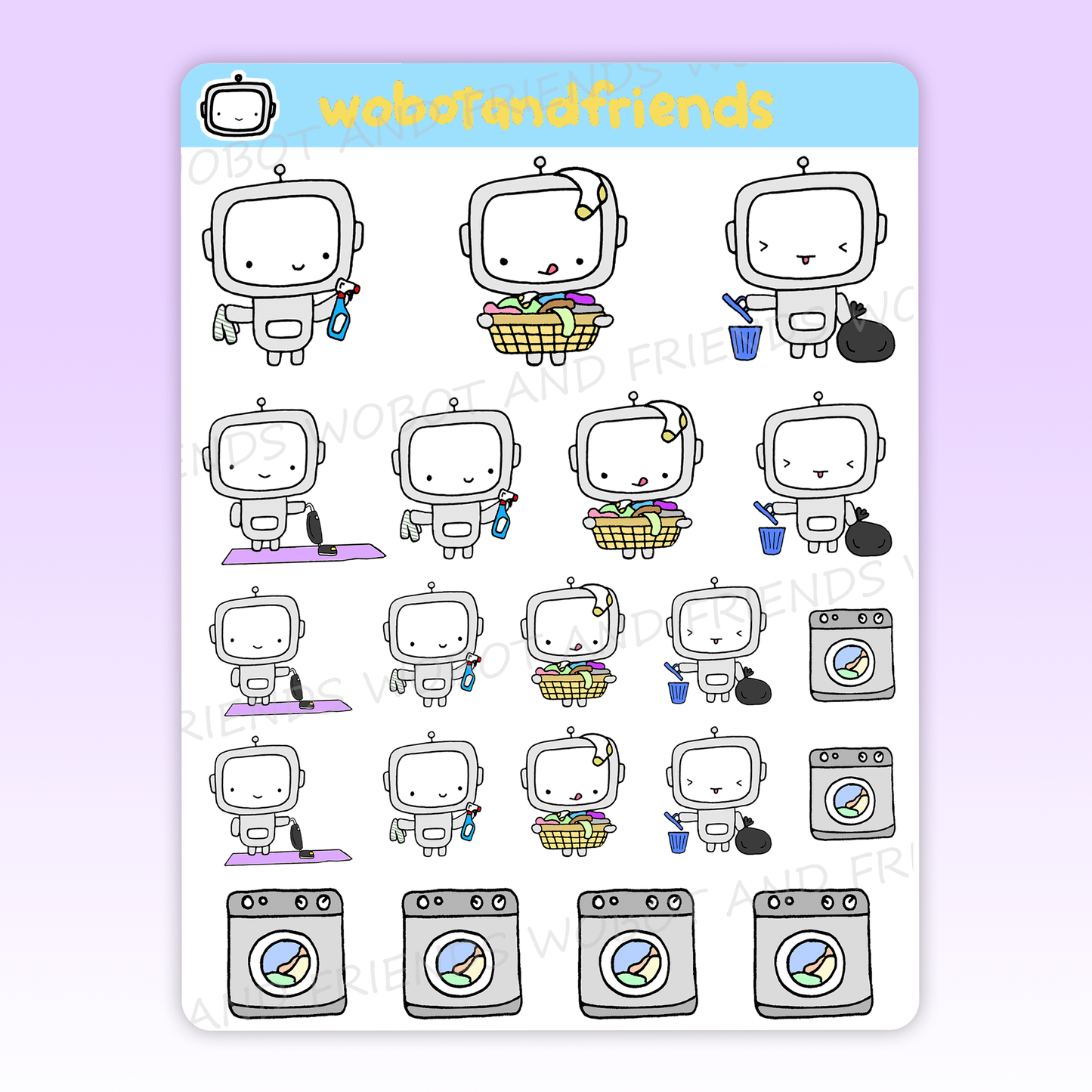 Chores & Cleaning Wobots - C03