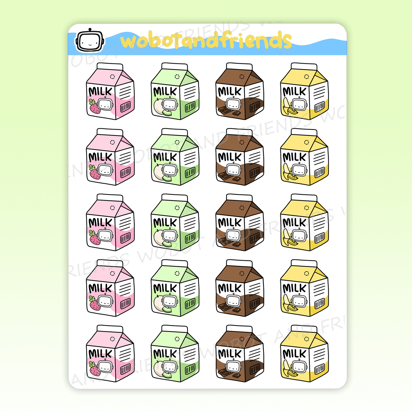Milk Carton Wobots - M33