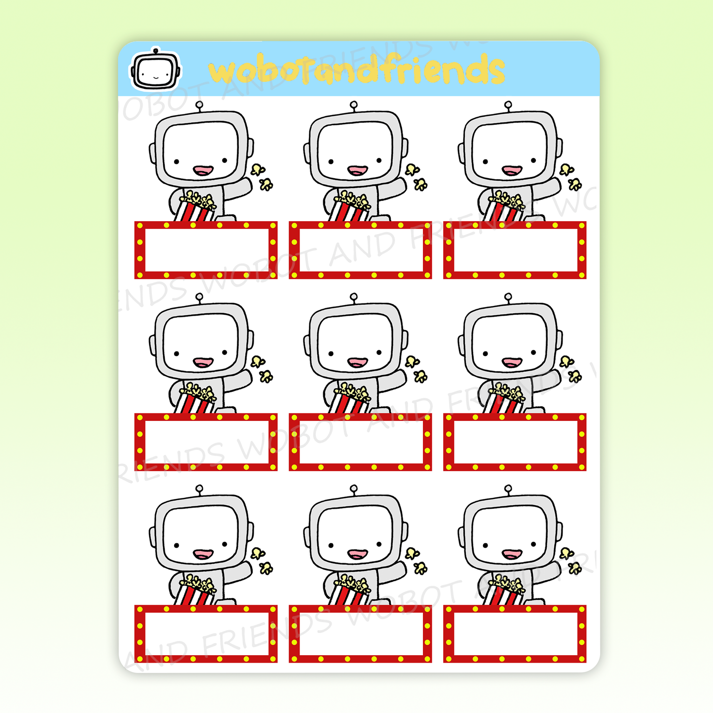 Movie Marquee Wobots - F12
