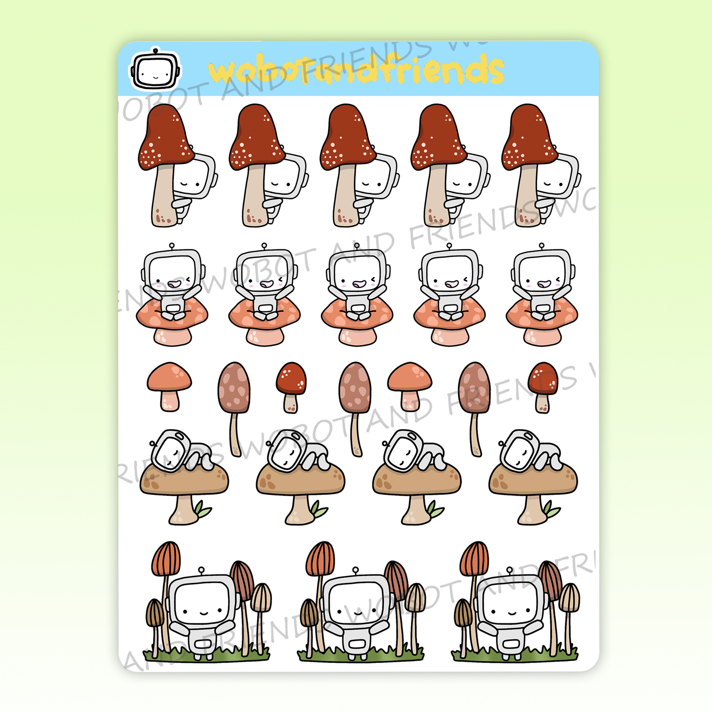 Mushroom Wobots - N07