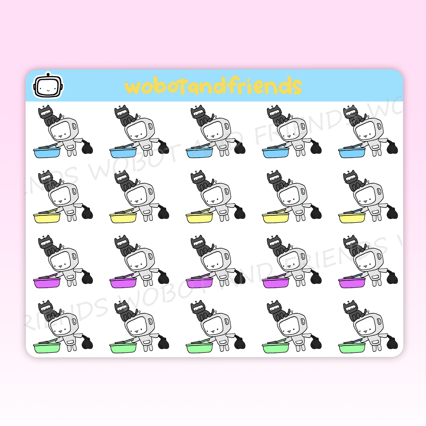 Scoop Litter Box Wobots - C04