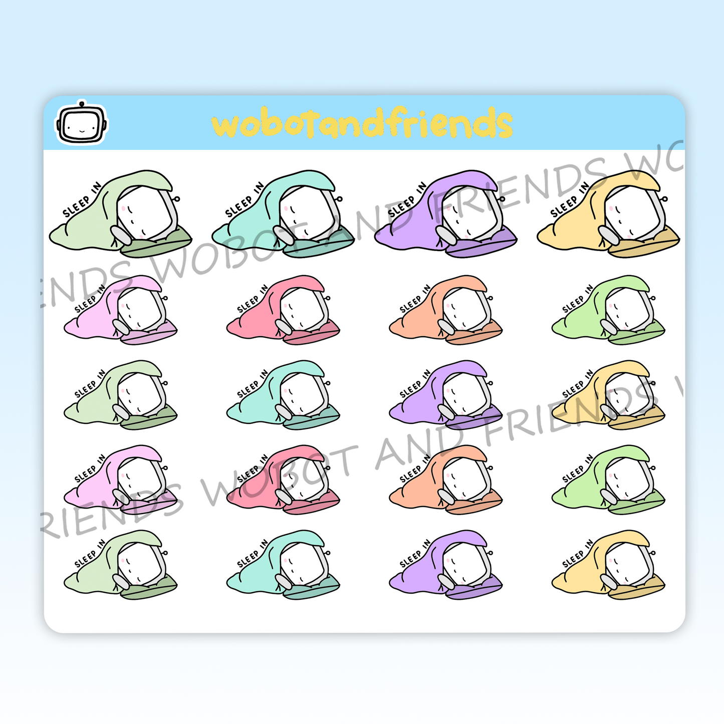 Sleep In Wobots - B11