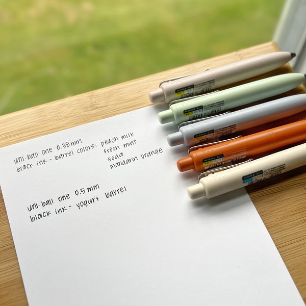 Uni-ball One P Gel Pen | Black Ink