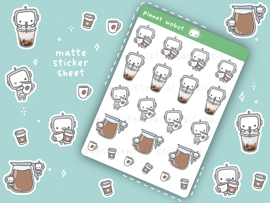 Coffee Lover Wobots - PW14