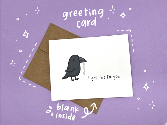 Gift from a Crow Card