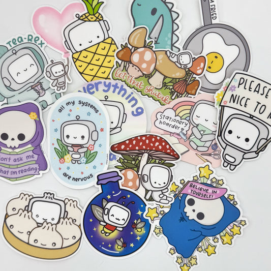 Mystery Vinyl Pack (5 or 10 Stickers)