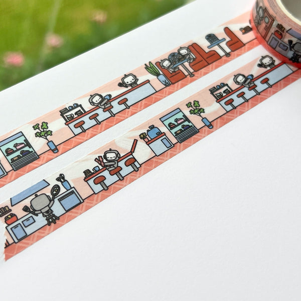 Wobot's Diner Washi Tape