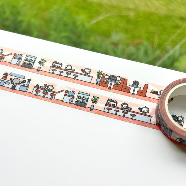 Wobot's Diner Washi Tape