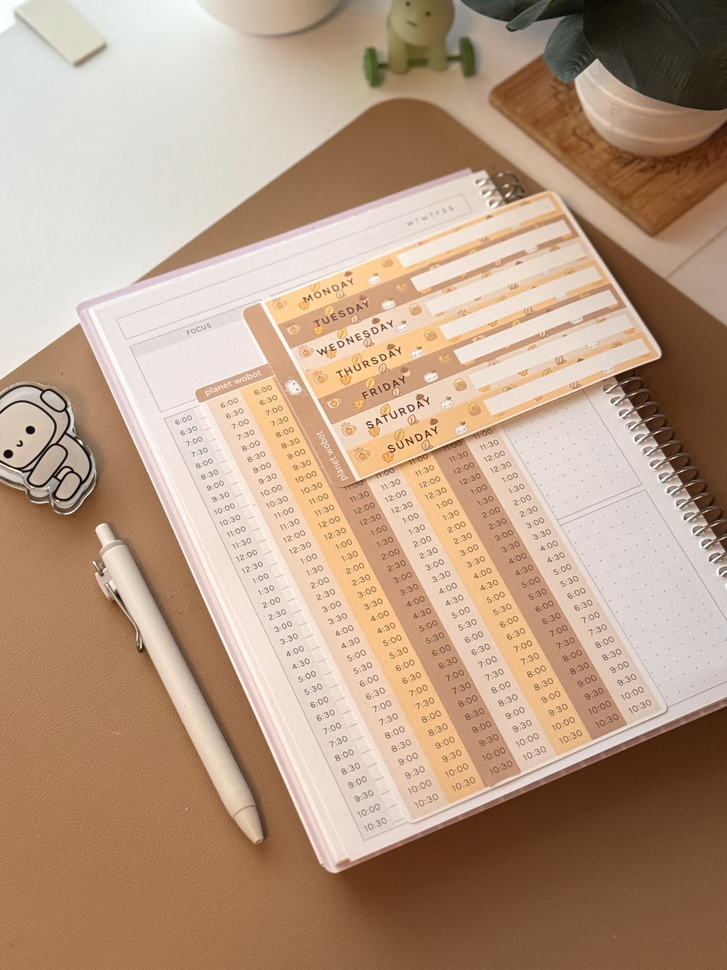 Hush Planner - Daily, Undated, 6 Months, B5 Size