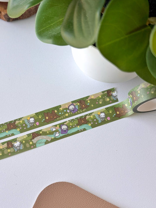 Daybreak Fairy Garden 15mm Washi Tape