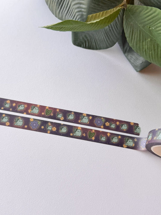 Midnight Fairy Garden 10mm Washi Tape