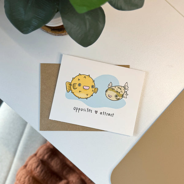 Opposites Attract Card