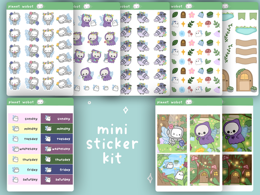 Fairy Garden Sticker Kit