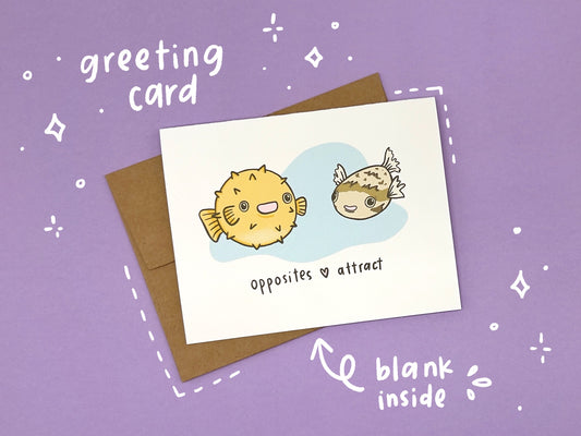 Opposites Attract Card