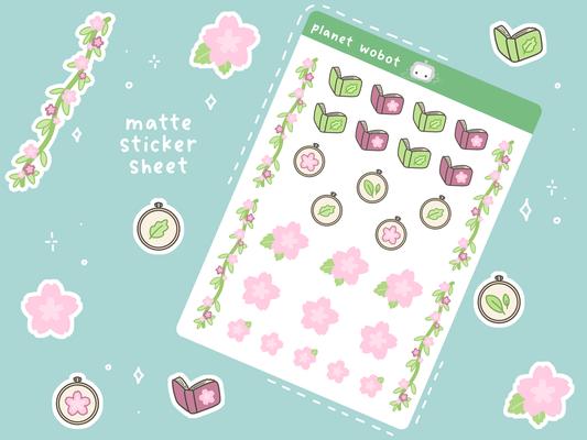 Cherry Blossom Deco Stickers | PW68