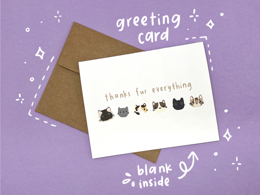 Thanks Fur Everything Card