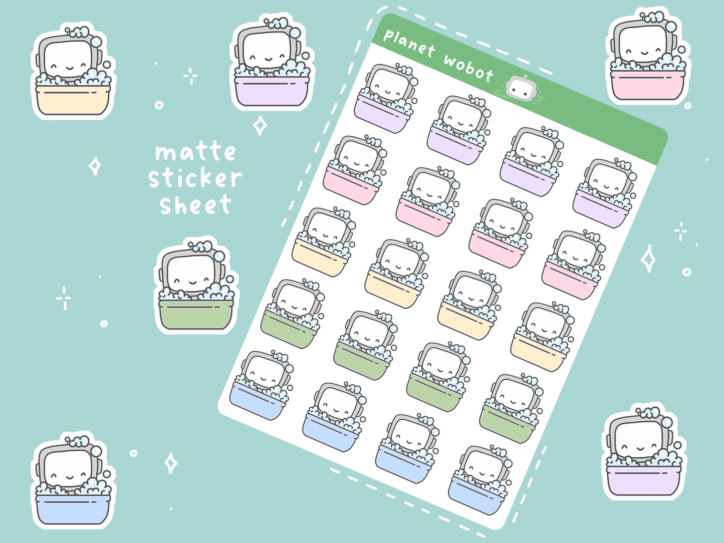 Bubble Bath Wobots | PW39
