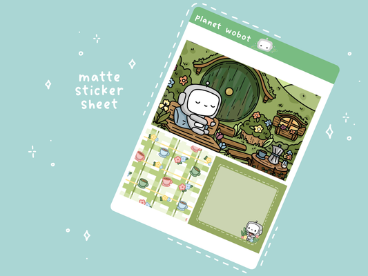 Garden Espresso Panel Stickers | PW59