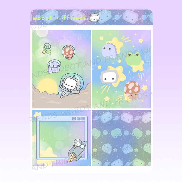 Gimme Space Mini Sticker Kit