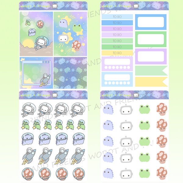 Gimme Space Mini Sticker Kit