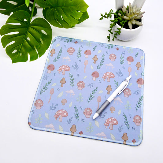 Sleepy Somewhere Blue Mousepad