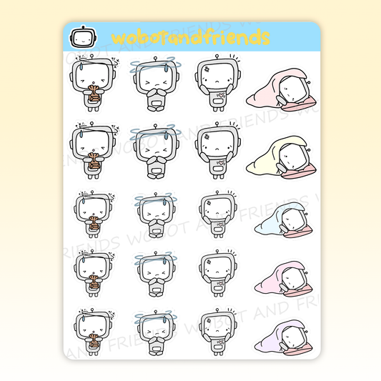 Anxiety & Panic Wobots - A19