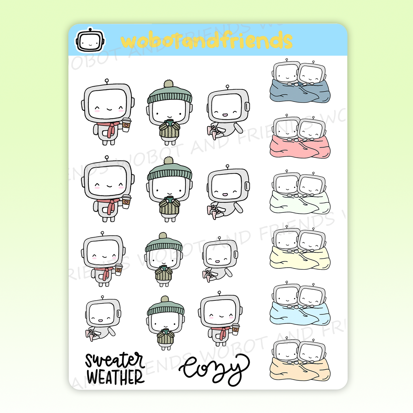 Cozy Fall Wobots - C15