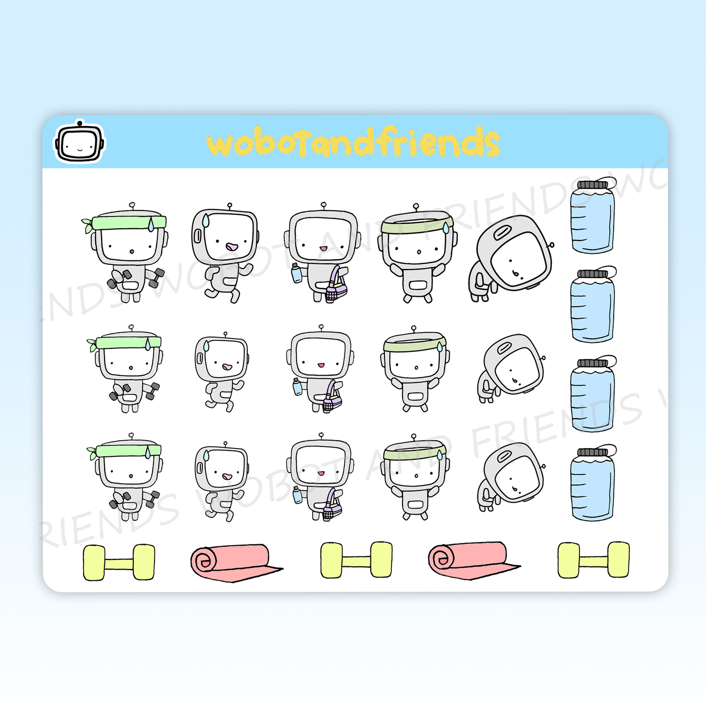 Workout Wobots - B16