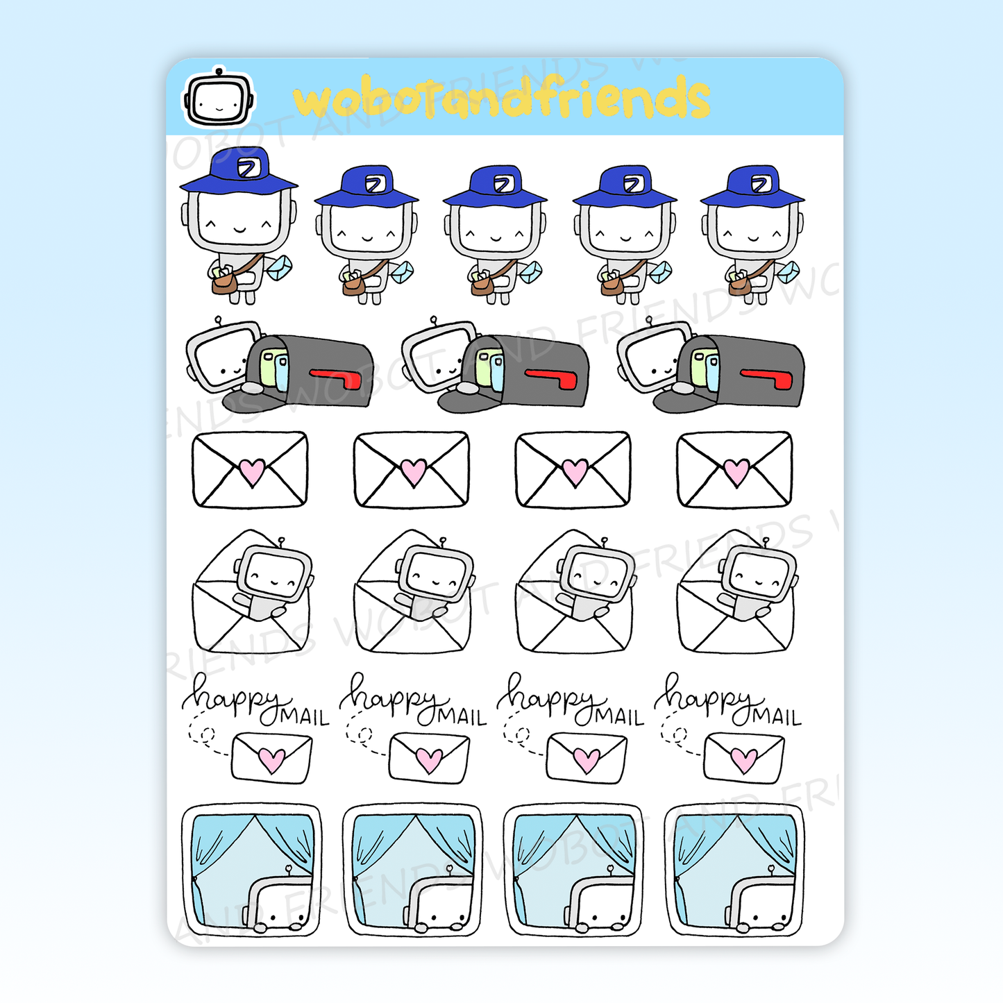 Happy Mail & Delivery Wobots - A11