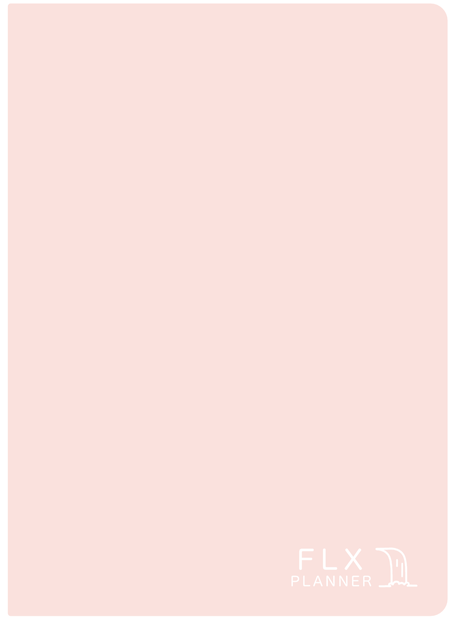 Blush Undated Digital FLX Planner - 12 Months