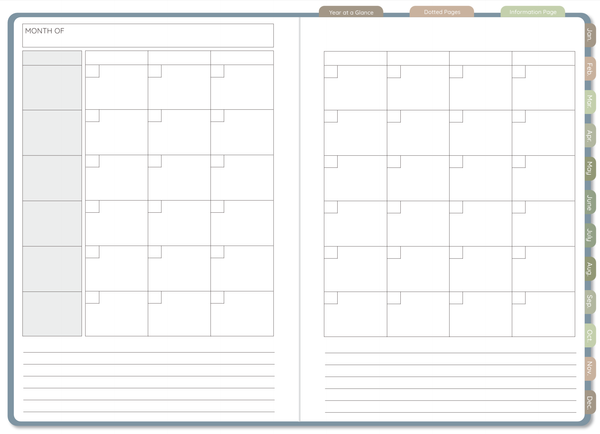 Meadow Undated Digital FLX Planner - 12 Months