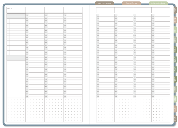 Meadow Undated Digital FLX Planner - 12 Months