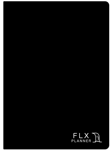 Greyscale Undated Digital FLX Planner - 12 Months