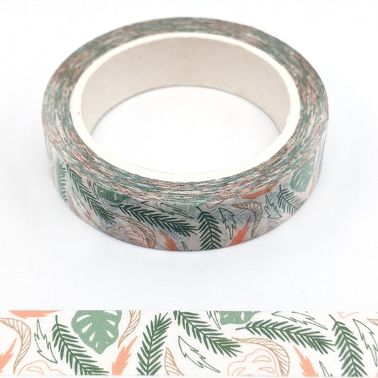 Greenery Washi Tape - 10mm