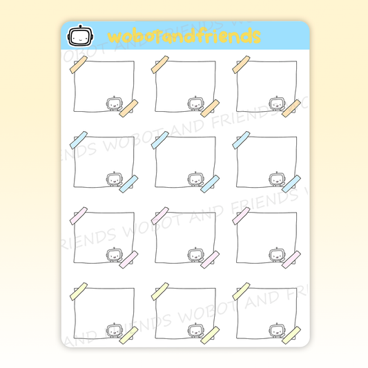 Small Blank Notes - F24
