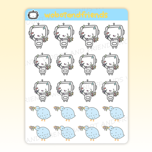 Wobot Washi Buddies - A35