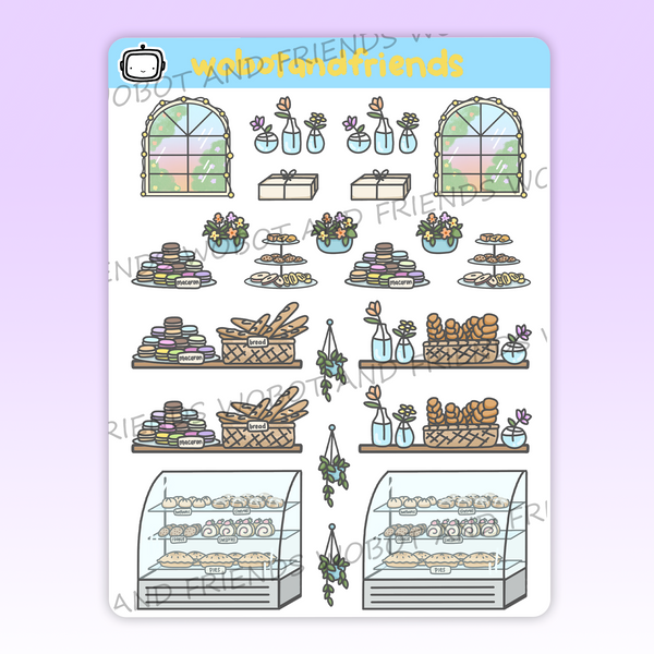 Purrfect Pane Cat Cafe & Bakery Mini Kit