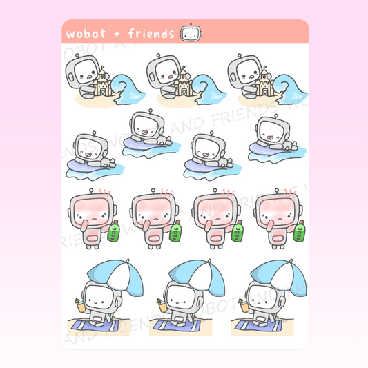 Beach Day Wobots - B39