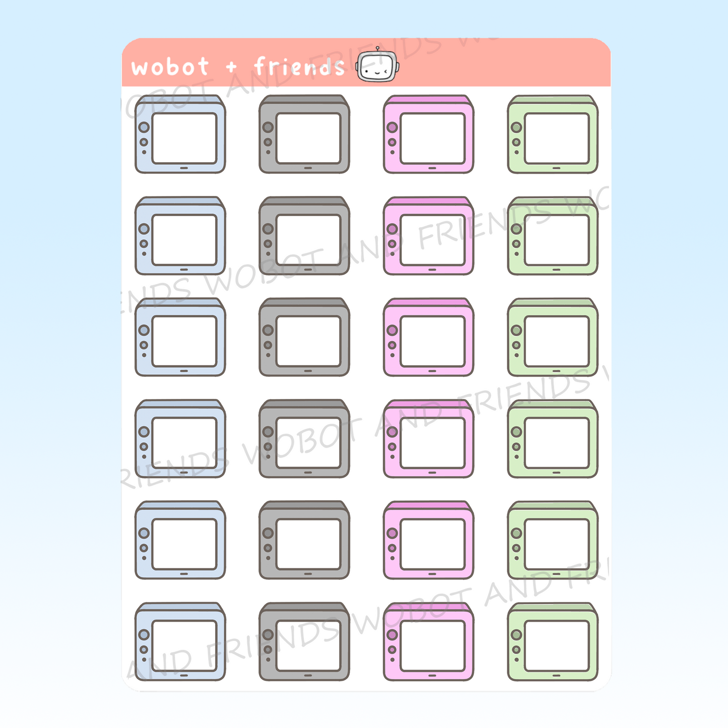 Blank TV Icons - D51