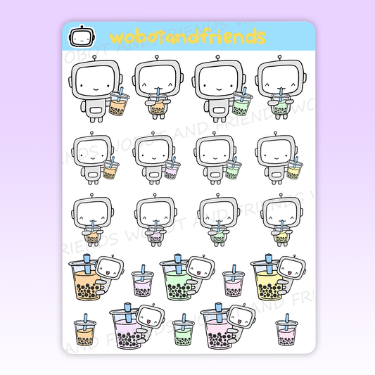 Boba Lover Wobots - C09
