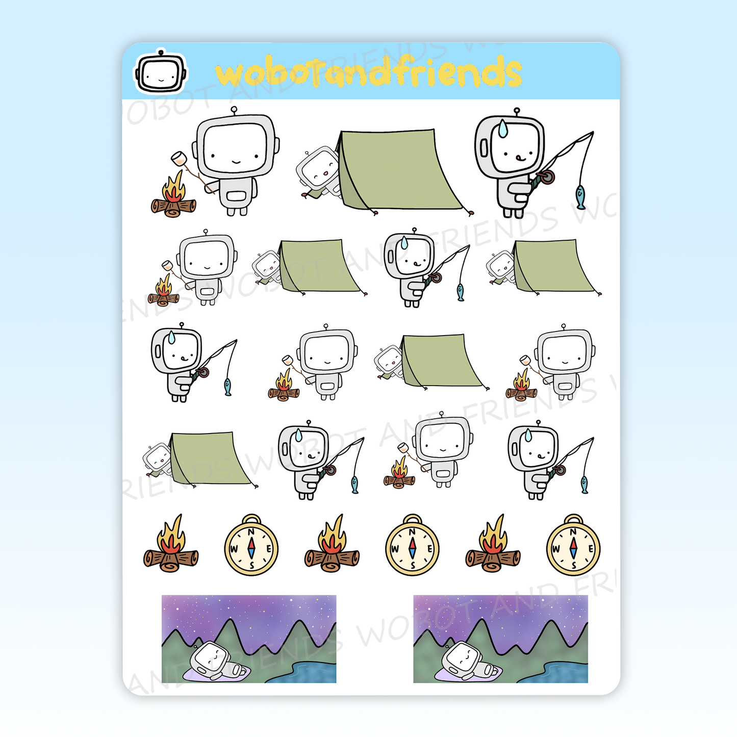 Camping Wobots - C14
